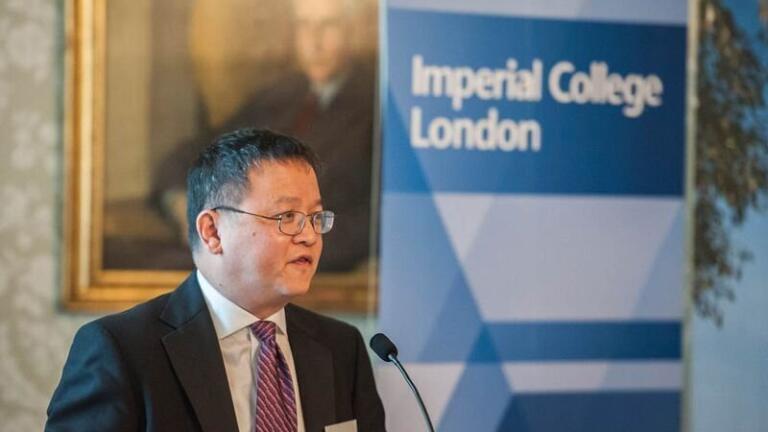 Professor Yike Guo, Director of the Data Science Institute, Imperial College was amongst academics who joined Sir Keith O’Nions in China.