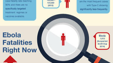 How does Ebola stack up against other infectious diseases?