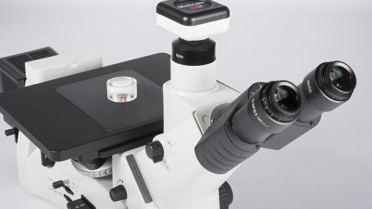 Motic Microscopes presents the new Inverted AE2000MET for material sciences