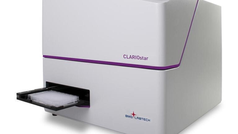 The CLARIOstar multimode microplate reader from BMG LABTECH.