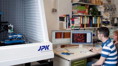 Report on AFM System Use to study the Properties of DNA and DNA Nanostructures