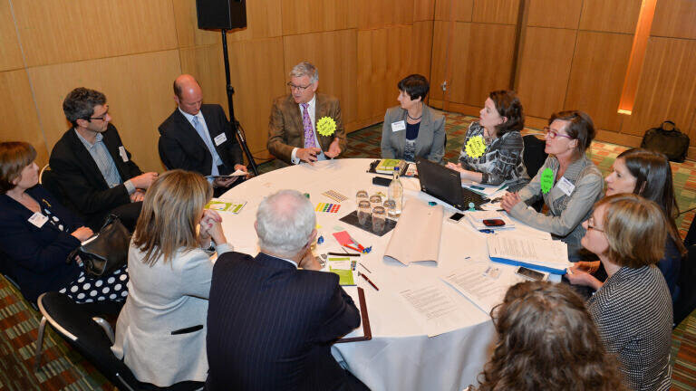 Delegates at a workshop session