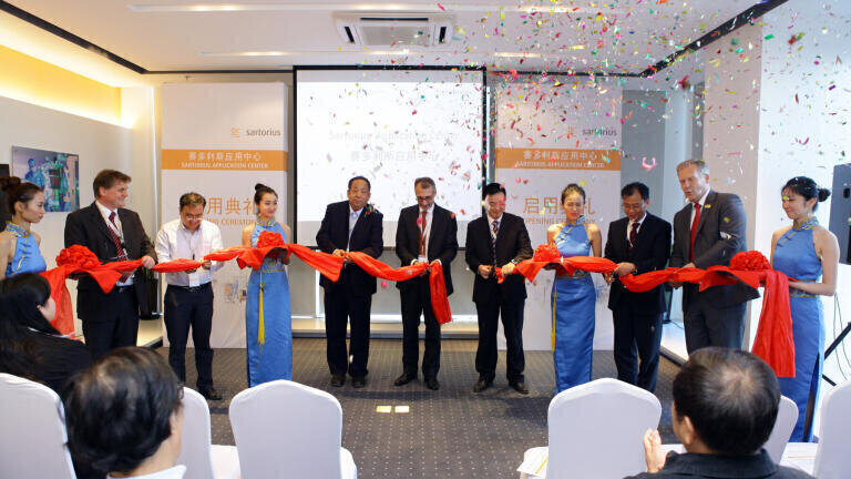Sartorius Opens New Application Centre in Shanghai