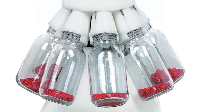 The Rotary Cone Sample Divider LABORETTE 27 – guaranteed representative sample division