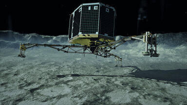 How Did the Philae Lander Land on an 18km/s Comet?