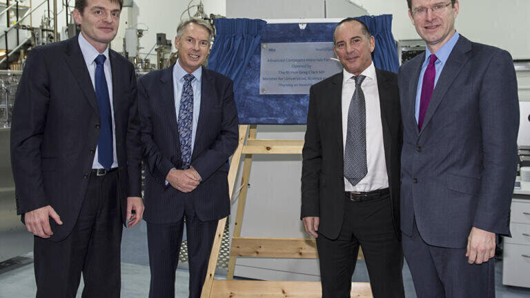 Minister Opens Composite Material Facility