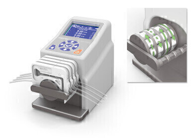 Multi-channel Peristaltic Pump Saves Bench-top Space 
