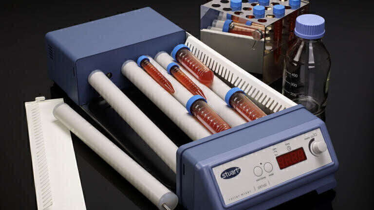 Tube Roller Range Enhanced for more Versatile and Safer Sample Mixing ...