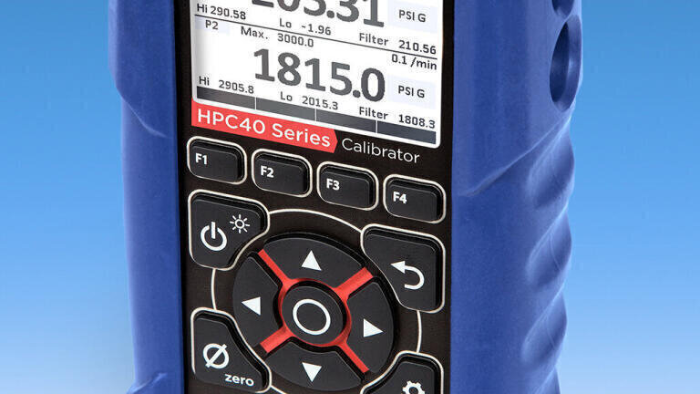 Handheld Pressure Calibrator for Process Control Delivers Lab Accuracy in Field Use