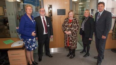 Science Minister Opens Refurbished MS Facility at Swansea