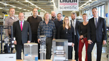 LAUDA Scientific Assumes Control of Measuring Instruments