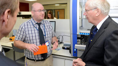 Leicester Heart Research Centre Receives Royal Visitor