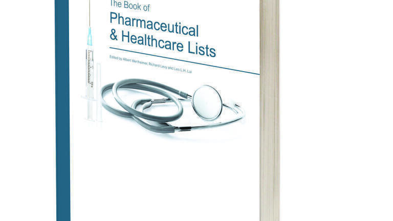 The Book of Pharmaceutical & Healthcare Lists