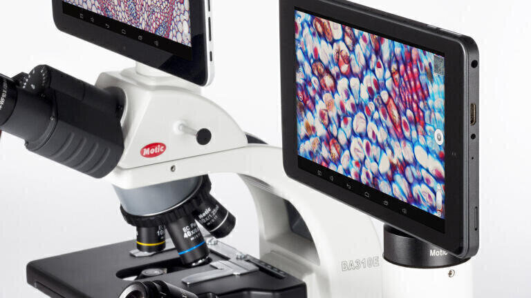 Moticam S2 & T2 new touch screen tablet microscopy solutions