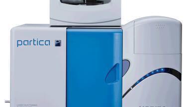 Dry Analysis with less than 100 mg using HORIBA laser diffraction analyser LA960