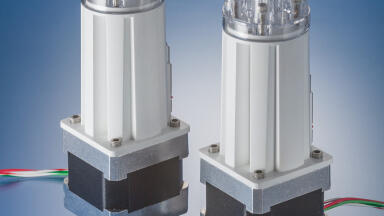Miniature, Chemically Inert Stepper Dispense Pump