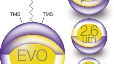 Phenomenex Enhances Kinetex® Core-Shell Family with pH 1-12 Stable 2.6µm and 1.7µm EVO C18 Columns