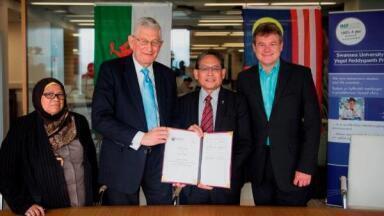 Swansea and University of Malaya Partner to Pioneer Healthcare Research