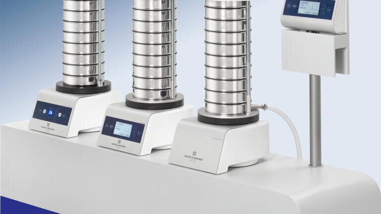 The new Generation of Test Sieve Shakers