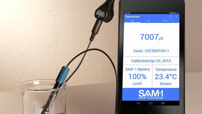 Android App Now Available for SAM-1™ Smart Aqua Meter