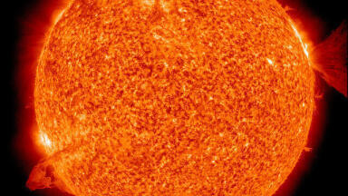 NASA Observatory Captures Fiery Solar Eruption