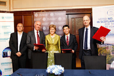 Scottish Universities Strike Alliance with Healthcare Industry in China 
