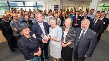 Lord-Lieutenant presents Queen’s Award for Enterprise to Markes