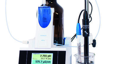 New TitroLine® titrator offers versatile connectivity for pH, cond. and more…