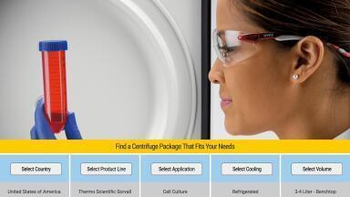 New Centrifuge Product Selection Tool Helps Researchers Match the Most Suitable Benchtop Centrifuge to their Application