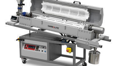 New Rotating Tube Furnace with Easily Removable Work-Tube