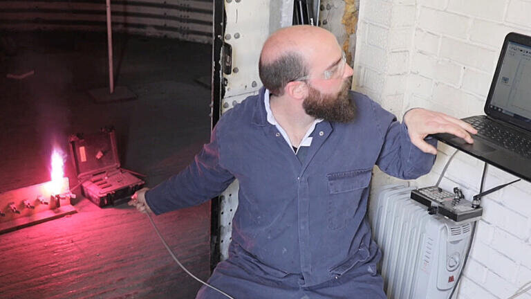 Science and Creativity Come Together with Spectroscopy and Pyrotechnics