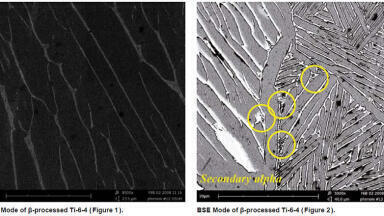 Rapid inspection and characterisation of alloys using the Phenom desktop SEM