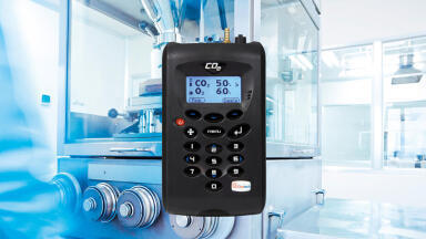 Portable gas analyser offers accurate and repeatable atmospheric readings of laboratory incubators
