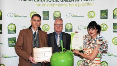 Rainin TerraRack™ wins Green Apple Environment Award