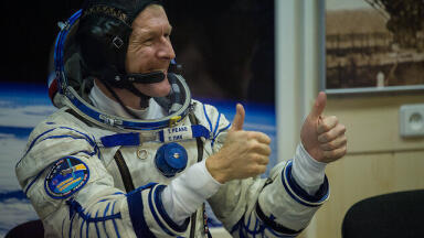 Astronaut Tim Peake Chats with British School Students