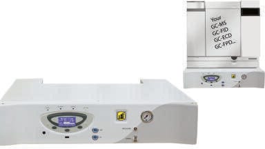 The 'space-saver' FID Station gas generator from LNI Schmidlin