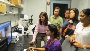 AFM System Demonstrates Multiple uses in the Smart Interfaces in Environmental Nanotechnology Group