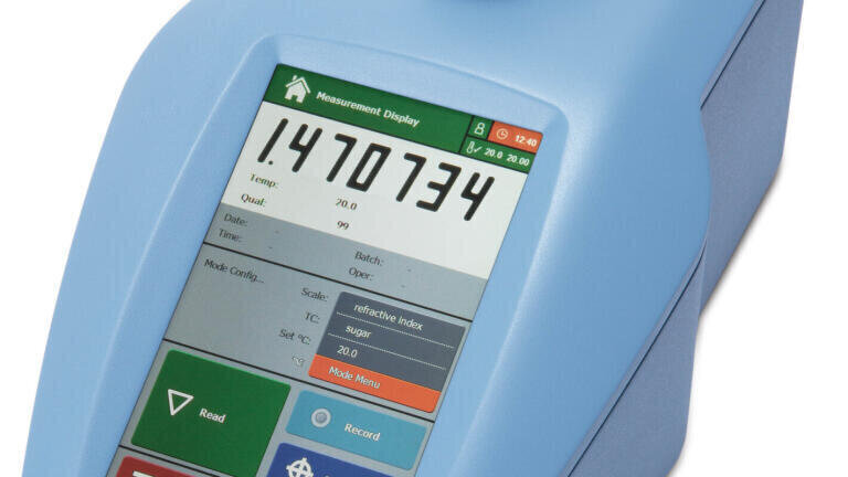Bellingham + Stanley launch new high precision, touchscreen, Peltier temperature controlled refractometers