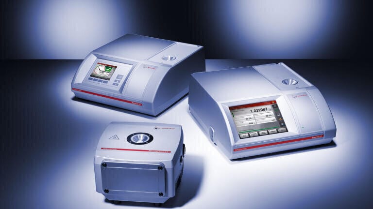 Figure 2: Anton Paar offers the Pharma Qualification Package for the refractometers of the Abbemat series to minimise the time it takes to integrate the new Abbemat into the workflow.