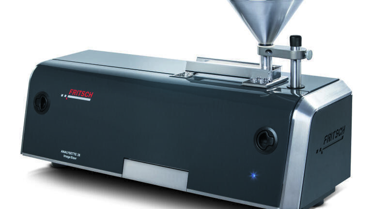 NEW: Particle Sizer ANALYSETTE 28 ImageSizer. Measuring range: 20 µm – 20 mm.
