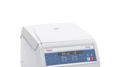 Thermo Scientific Small Benchtop Centrifuge Series: Fits In. Stands Out.