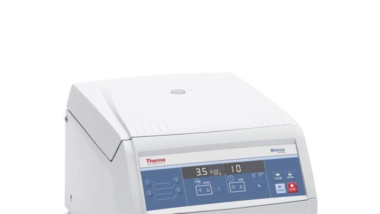 Thermo Scientific Small Benchtop Centrifuge Series: Fits In. Stands Out.