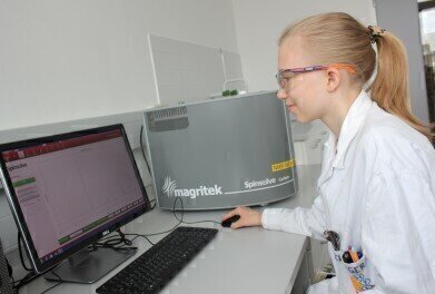 Benchtop Spectrometer Helps Students to Learn the Basic Practices of NMR
