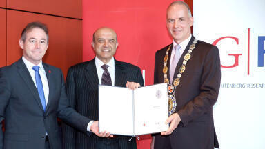 Pioneer in Biomedical Science Receives the Gutenberg Research Award