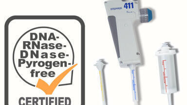 Bioproof’ purity grade syringes for Stepper