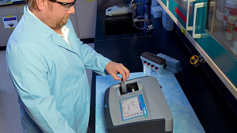 Inserting a sample.