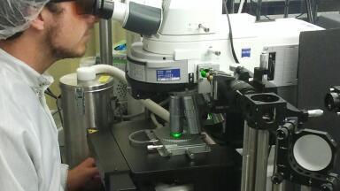 University of Lyon use Linkam THMS600 temperature stage for the study of Brillouin spectroscopy of fluid inclusions