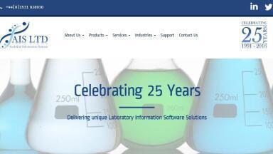 LIMS Specialist Announces New Website to Celebrate 25TH Anniversary