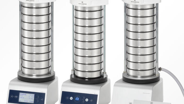 The new Generation of Test Sieve Shakers HAVER EML 200