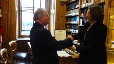 Royal Microscopical Society President's Medal Winner